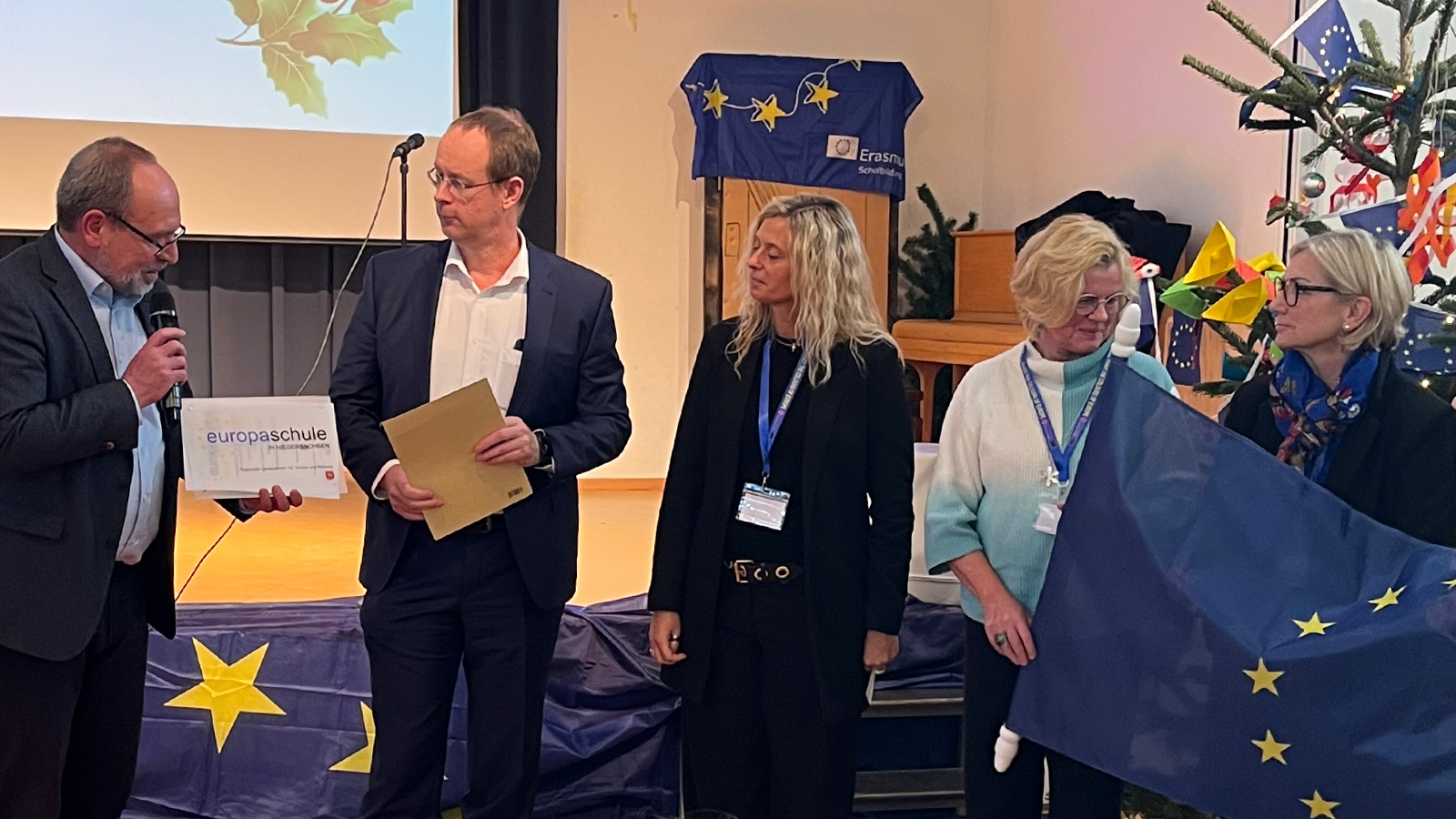 Paul-Gerhardt-Schule Dassel offiziell als Europaschule zertifiziert