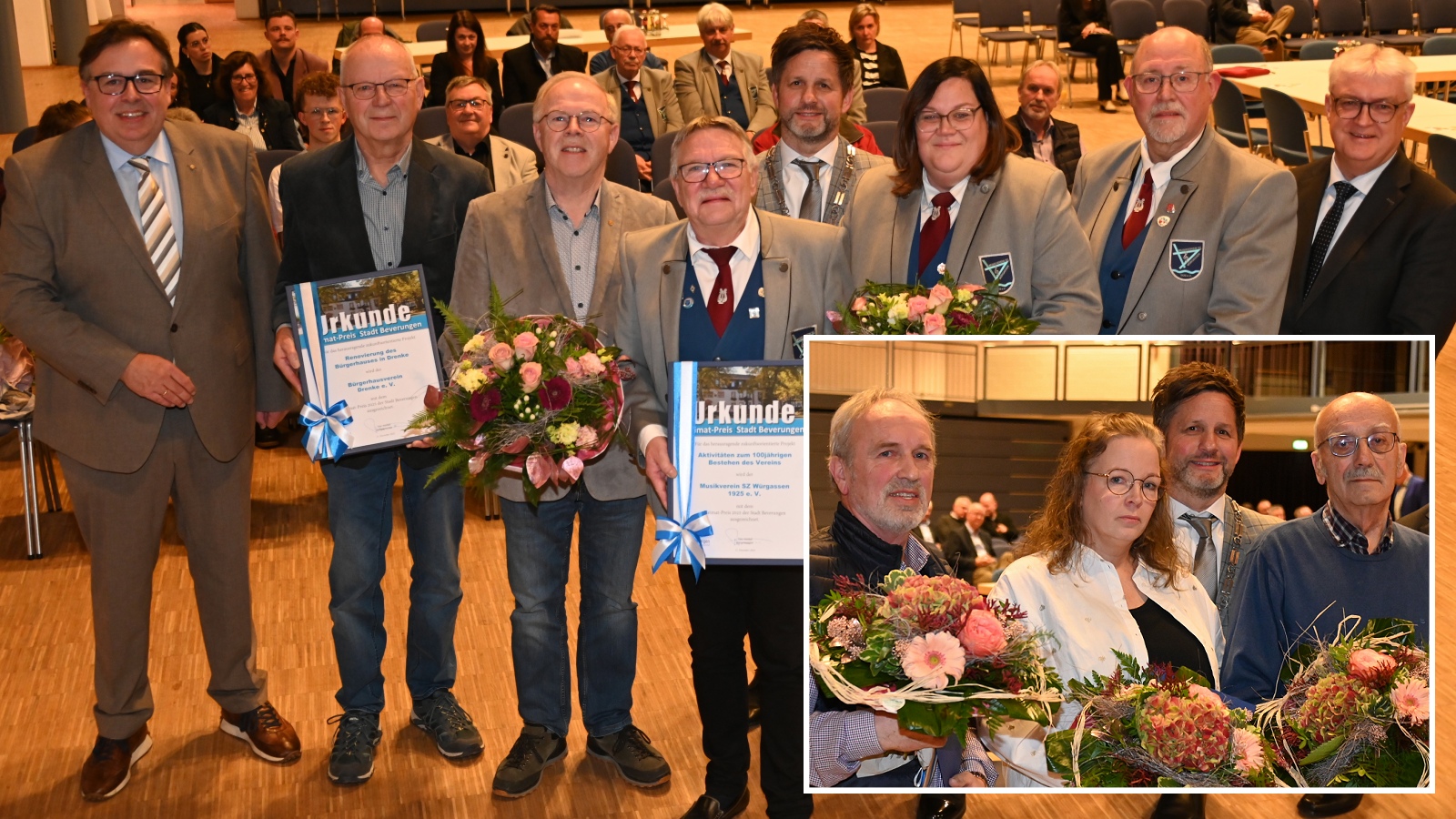 Beverungen würdigt seine Ehrenamts- und Heimatpreisträger in einer Feierstunde