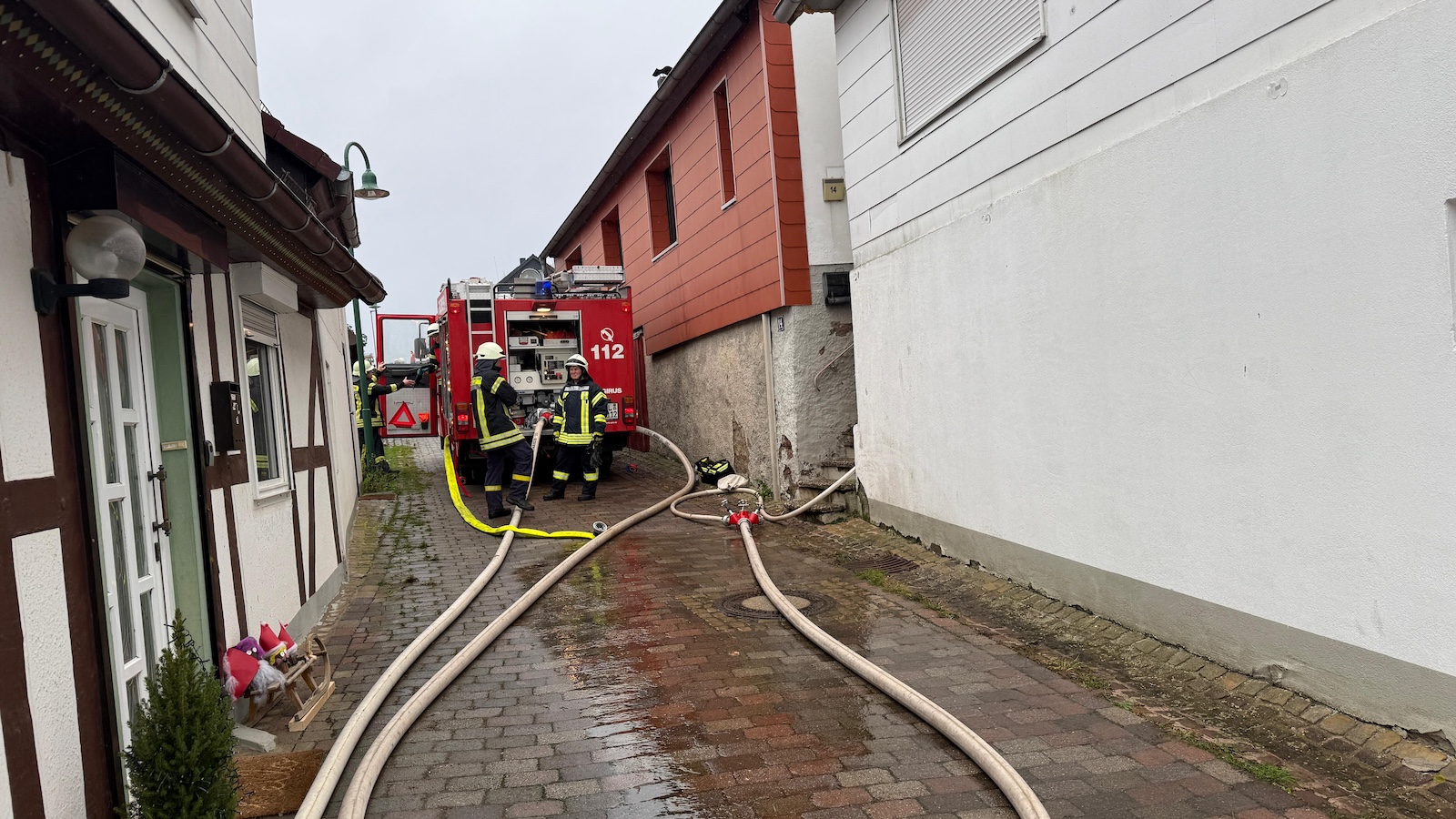 Schuppenbrand in Brevörde: Wohnhaus bleibt unversehrt