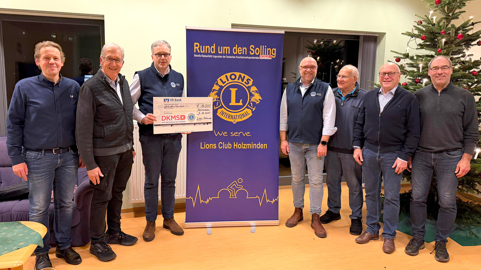„Rund um den Solling“ bleibt verlässlicher Spendengarant: Lions Club Holzminden sammelt 16.000 Euro für DKMS