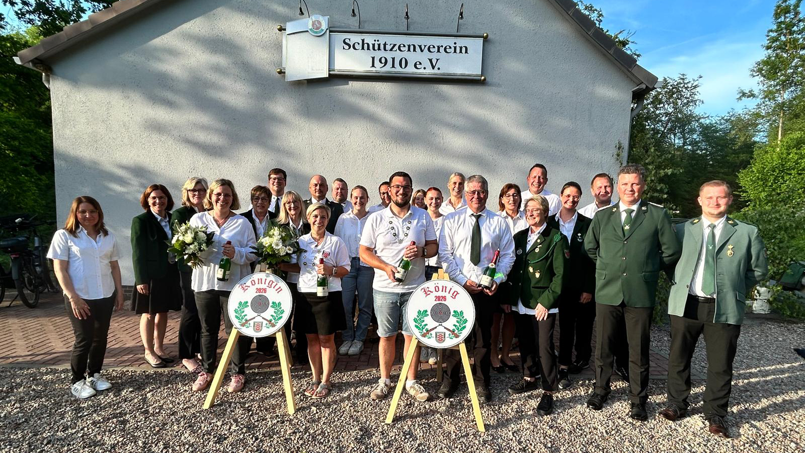 Schützenverein Negenborn ermittelt nach rund 20 Jahren wieder König und Königin im Hooptal