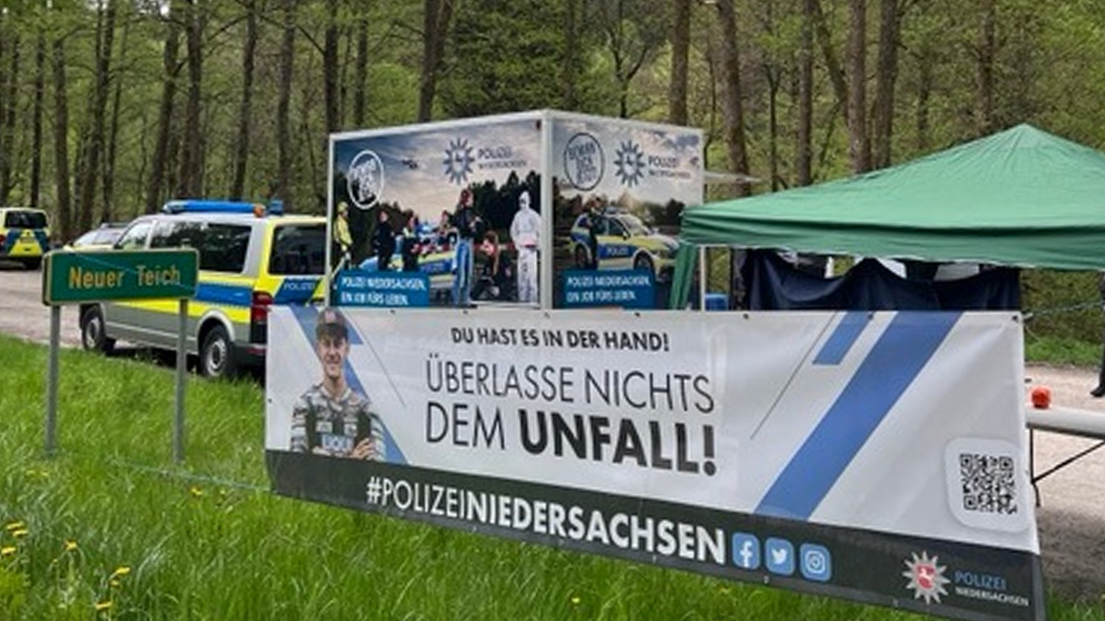 Polizei lädt Motorradfahrende zu Präventionsaktion „Kaffee statt Knöllchen“ am „Neuen Teich“ ein