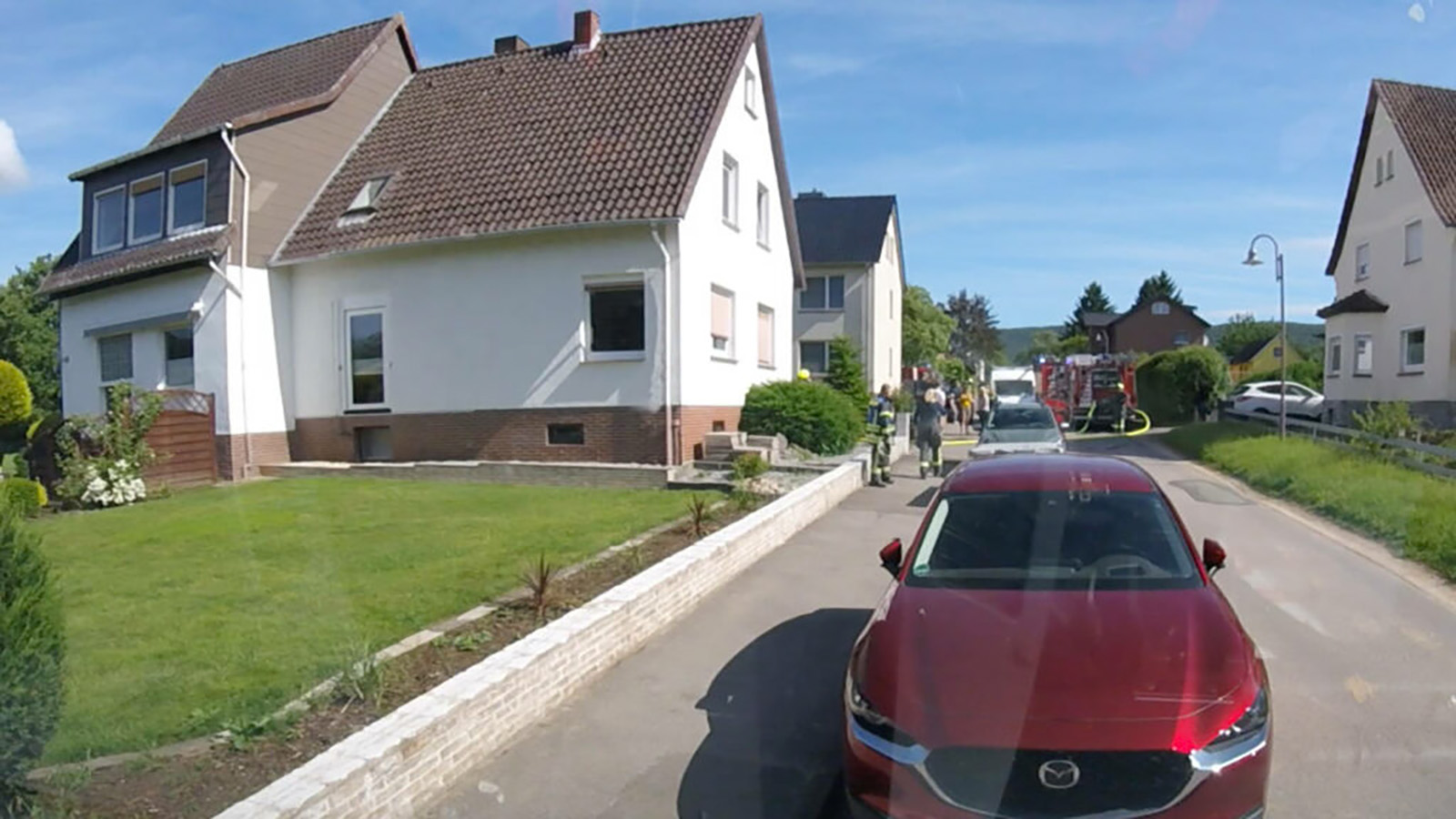 Kellerbrand in Scharfoldendorf: Defekt an neuer Pelletsheizung sorgt für Verrauchung im Keller