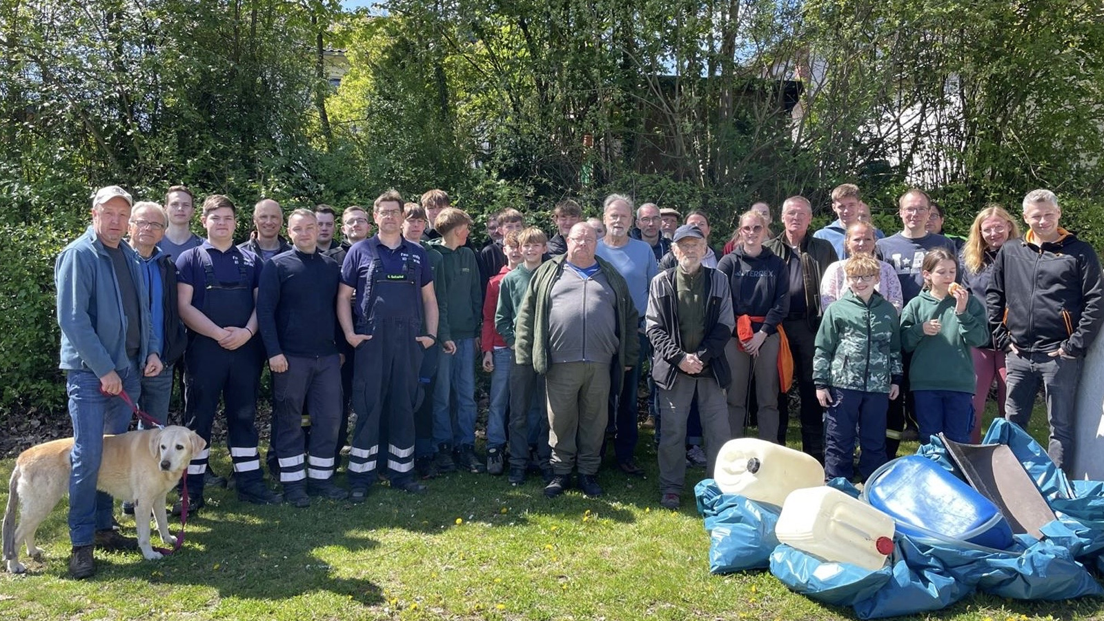 Kirchbrak räumt auf: Gute Beteiligung bei Müllsammelaktion des Vogler-Vereins