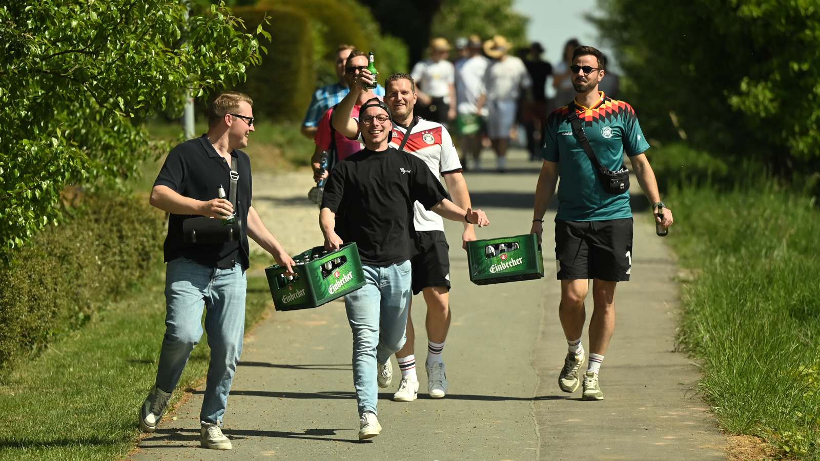 Zwischen Sport und Spaß: Beim Kastenlauf in Eschershausen zählt nicht nur die Geschwindigkeit