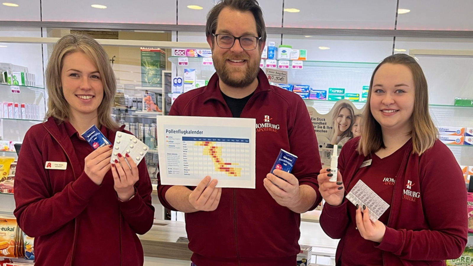 Homburg Apotheke erklärt neue Möglichkeiten gegen Heuschnupfen: Apotheker Sebastian Friedrichs gibt Tipps zur Pollensaison