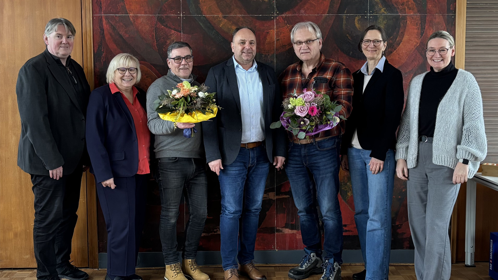 Feierstunde im Kreishaus würdigt langjährige Treue zum Landkreis